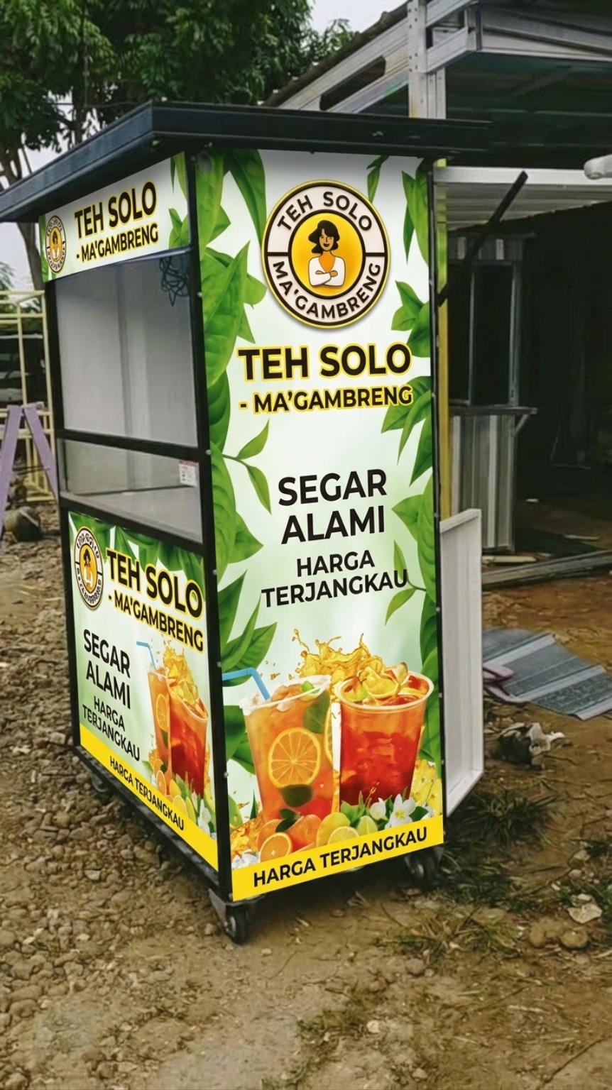 Booth Mak Gambreng